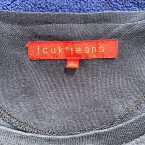 FCUK vintage black sweater